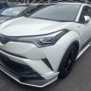 2019 Toyota C-Hr pearl gasoline used car Japan export