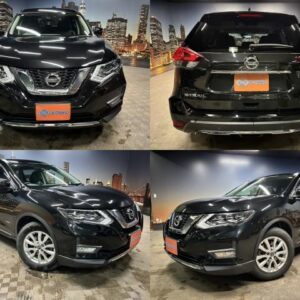 2019 Nissan X-Trail black gasoline used car Japan export
