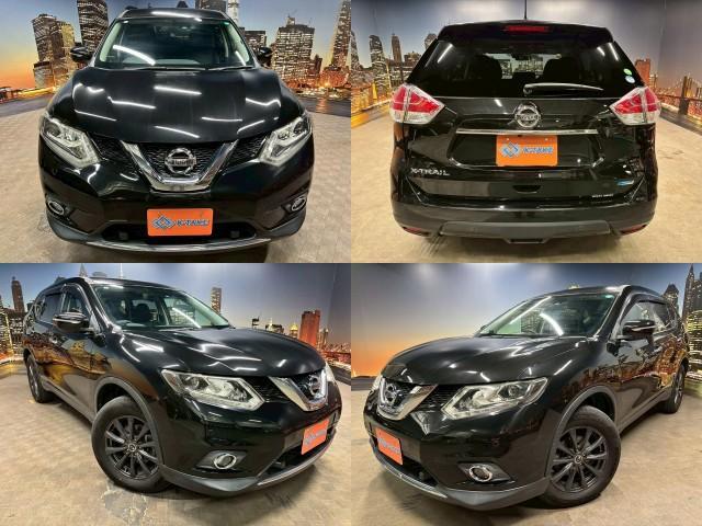 Ref:AUX-23150601 NISSAN X-TRAIL 2015 1 2015 Nissan X-Trail black gasoline used car Japan export
