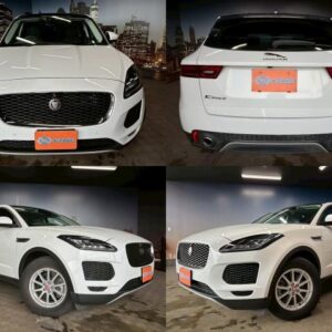2020 Jaguar E-Pace white gasoline used car Japan export