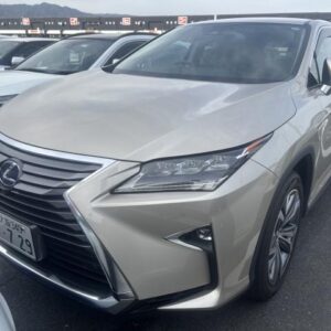 2017 Lexus Rx gold gasoline used car Japan export
