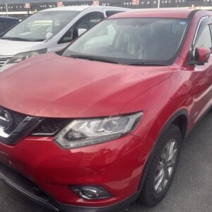 2016 Nissan X-Trail red gasoline used car Japan export