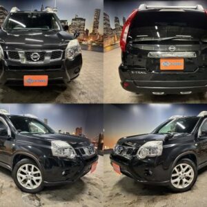 2013 Nissan X-Trail black gasoline used car Japan export