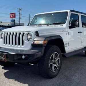 2020 Chrysler Jeep Jeep Wrangler Unlimited white gasoline used car Japan export