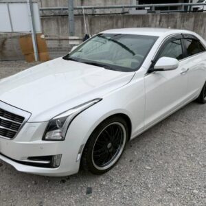 2017 Cadillac Cadillac Ats white gasoline used car Japan export