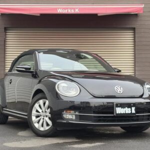 2013 Volkswagen The Beetle Cabriolet black gasoline used car Japan export