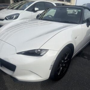 2015 Mazda Roadster white gasoline used car Japan export