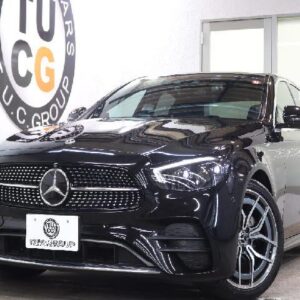 2020 Mercedes Benz E-Class black gasoline used car Japan export