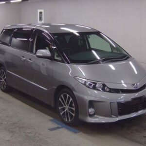 2015 Toyota Estima gray gasoline used car Japan export