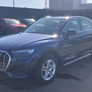 2022 Audi Q5 Sportback blue diesel used car Japan export