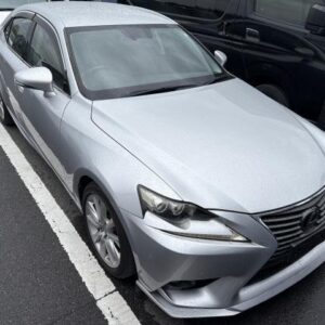 2013 Lexus Is silver gasoline used car Japan export