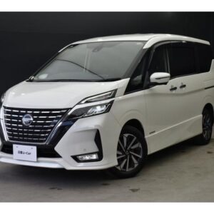 2021 Nissan Serena pearl gasoline used car Japan export