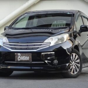 2013 Nissan Note black gasoline used car Japan export