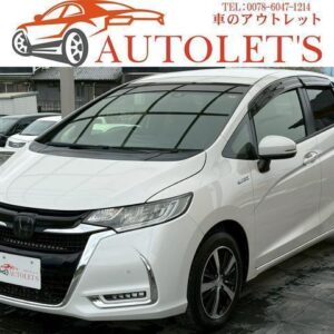 2018 Honda Fit Hybrid pearl hybrid used car Japan export