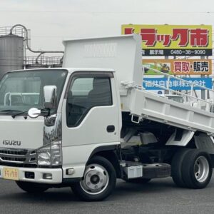 2013 Isuzu Elf Truck white diesel used car Japan export