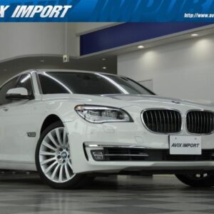 2014 Bmw 7 Series white gasoline used car Japan export