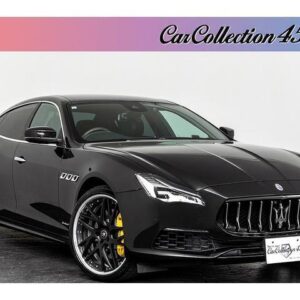 2017 Maserati Quattroporte black gasoline used car Japan export
