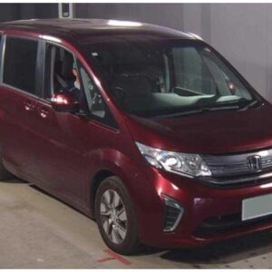 2019 Honda Stepwagon wine gasoline used car Japan export