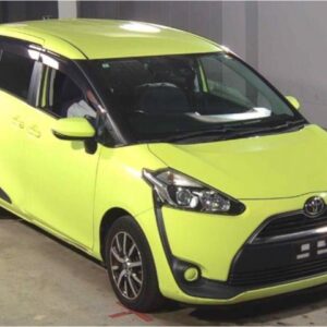 2016 Toyota Sienta yellow gasoline used car Japan export