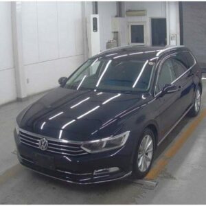 2018 Volkswagen Passat Variant black diesel used car Japan export
