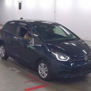 2023 Honda Fit blue gasoline used car Japan export
