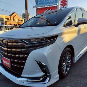 2024 Toyota Alphard pearl gasoline used car Japan export