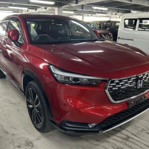 2021 Honda Vezel wine hybrid used car Japan export