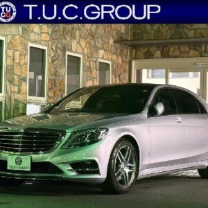 2015 Mercedes Benz S-Class silver gasoline used car Japan export