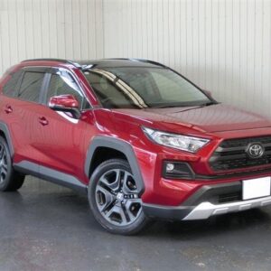 2023 Toyota Rav4 red gasoline used car Japan export