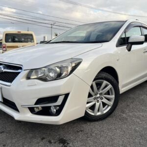 2016 Subaru Impreza Sports pearl gasoline used car Japan export