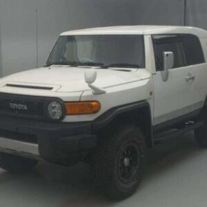2013 Toyota Fj Cruiser white gasoline used car Japan export