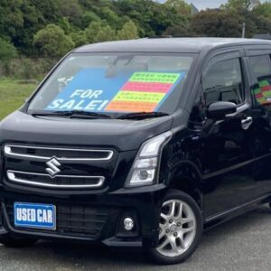2020 Suzuki Wagon R Stingray black hybrid used car Japan export