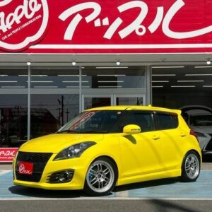 2013 Suzuki Swift Sport yellow gasoline used car Japan export