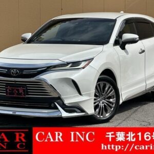 2021 Toyota Harrier pearl gasoline used car Japan export