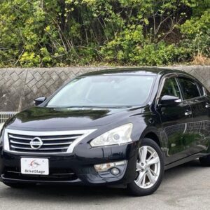 2015 Nissan Teana black gasoline used car Japan export