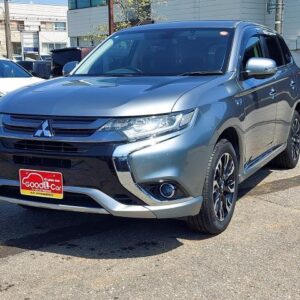 2015 Mitsubishi Outlander Phev gray hybrid used car Japan export