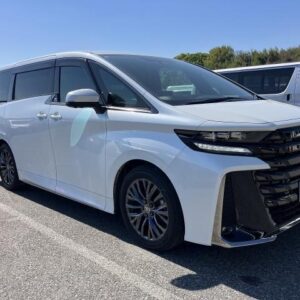 2025 Toyota Vellfire Hybrid pearl gasoline used car Japan export