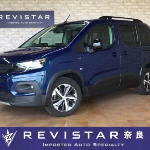 2023 Peugeot Rifter blue diesel used car Japan export