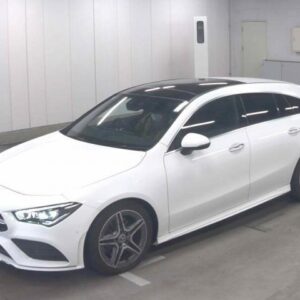 2022 Mercedes Benz Cla-Class Shooting Brake white diesel used car Japan export