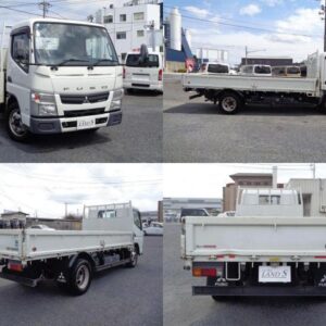 2014 Mitsubishi Fuso Canter white diesel used car Japan export