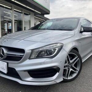 2016 Mercedes Amg Cla-Class Shooting Brake silver gasoline used car Japan export