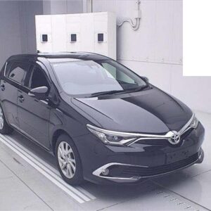 2017 Toyota Auris black gasoline used car Japan export