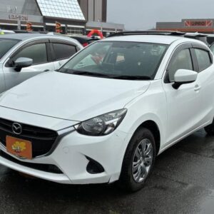 2016 Mazda Demio white gasoline used car Japan export