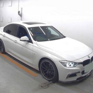 2014 Bmw 3 Series white gasoline used car Japan export