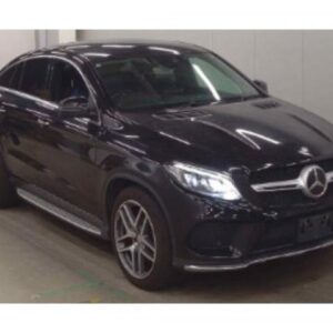 2017 Mercedes Benz Gle black diesel used car Japan export