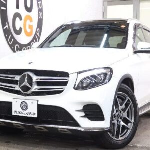 2019 Mercedes Benz Glc-Class white diesel used car Japan export