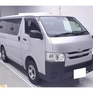 2020 Toyota Hiace Van silver diesel used car Japan export