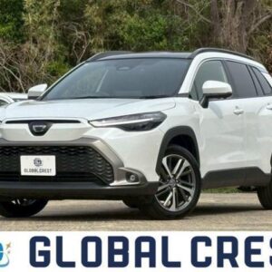 2025 Toyota Corolla Cross pearl gasoline used car Japan export