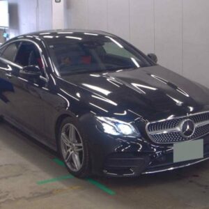 2018 Mercedes Benz E-Class black gasoline used car Japan export