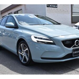 2018 Volvo V40 blue diesel used car Japan export